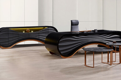 dark dekoratif mermer sehpalı makam takımı