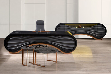 dark dekoratif mermer sehpalı makam takımı