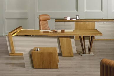 kronos tasarım metal ayaklı makam takımı