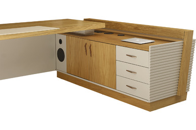 kronos tasarım metal ayaklı makam takımı - küçük detay görsel 4