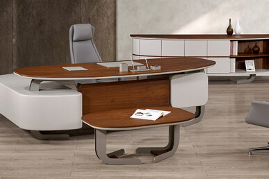 Serenity Metal Detaylı Makam Takımı - küçük detay görsel 2 - Makam Takımları