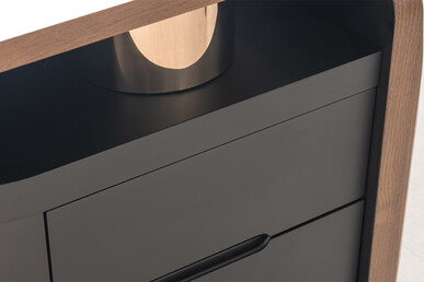 Soprano Ahşap Modern Makam Takımı 240cm - küçük detay görsel 4 - Makam Takımları