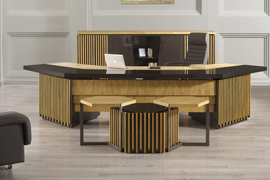 Zesa Meşe Ahşap Makam Takımı - küçük detay görsel 2 - Makam Takımları