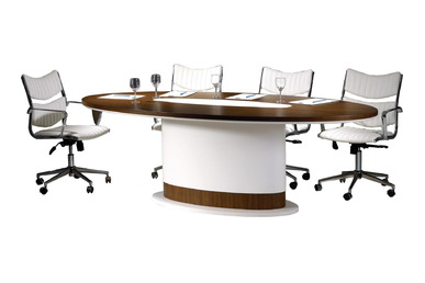 Argent Beyaz Toplantı Masası 220cm - küçük detay görsel 3 - Makam Toplantı Masaları