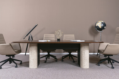 Dolvesso Dekoratif Toplantı Masası 250cm - küçük detay görsel 3 - Makam Toplantı Masaları