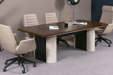 Dolvesso Dekoratif Toplantı Masası 250cm - Makam Toplantı Masaları