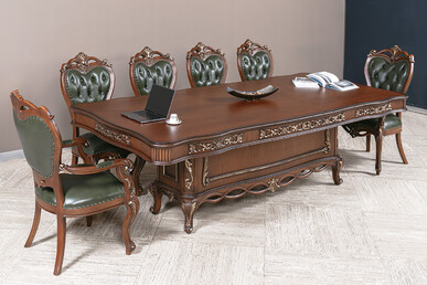 Felmirano Klasik Toplantı Masası - Makam Toplantı Masaları