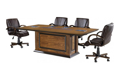 Grade Işlemeli Toplantı Masası 220cm - küçük detay görsel 2 - Makam Toplantı Masaları