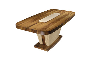 Monial Toplantı Masası 220cm - küçük detay görsel 4 - Makam Toplantı Masaları