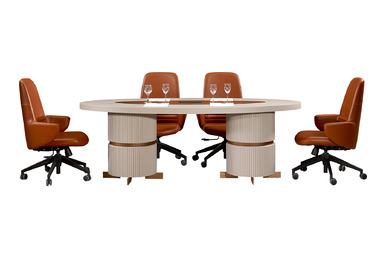 Rasol Lake Boyalı Makam Toplantı Masası 220cm - küçük detay görsel 2 - Makam Toplantı Masaları