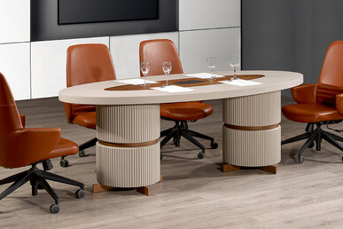 Rasol Lake Boyalı Makam Toplantı Masası 220cm - Makam Toplantı Masaları