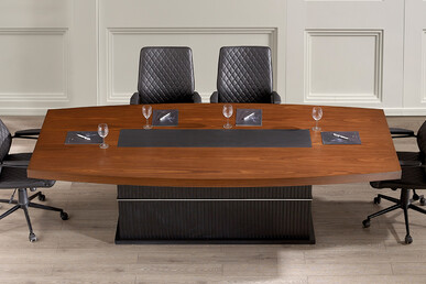 Sceptre Derzli Lake Makam Toplantı Masası 280cm - küçük detay görsel 4 - Makam Toplantı Masaları