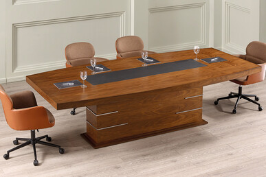 Trade Vip Makam Toplantı Masası 280cm - Makam Toplantı Masaları