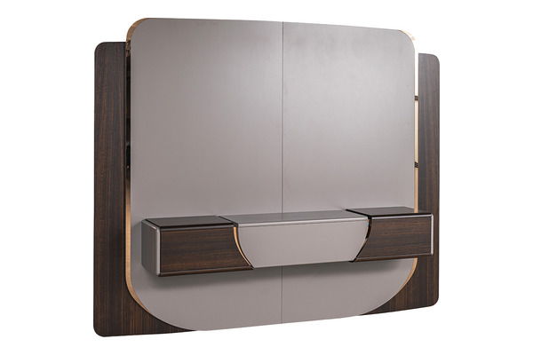 Noona Ahşap Kaplamalı Modern Tv Ünitesi - Makam Tv Üniteleri