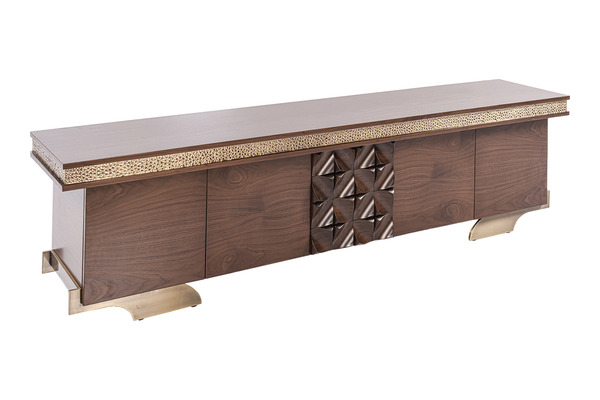 Vivanta Işlemeli Tv Ünitesi - Makam Tv Üniteleri