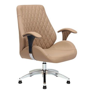 Adasy Krom Yıldız Ayaklı Misafir Koltuğu - Misafir Koltukları