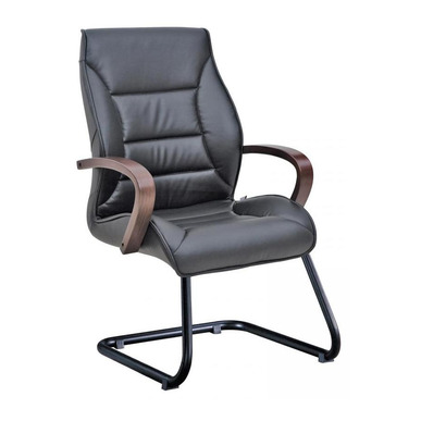 armlet ahşap kol boyalı u ayak misafir koltuğu