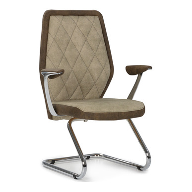 autum krom u ayaklı misafir koltuğu