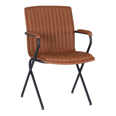 bage metal boyalı çapraz ayak misafir koltuğu