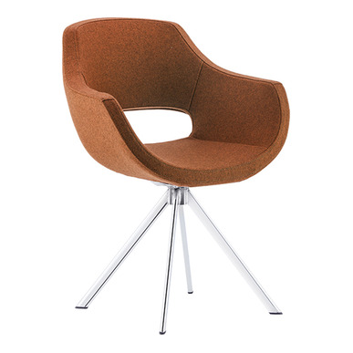 bixo kumaş sırt detaylı kılıç ayak misafir koltuğu - küçük detay görsel 2