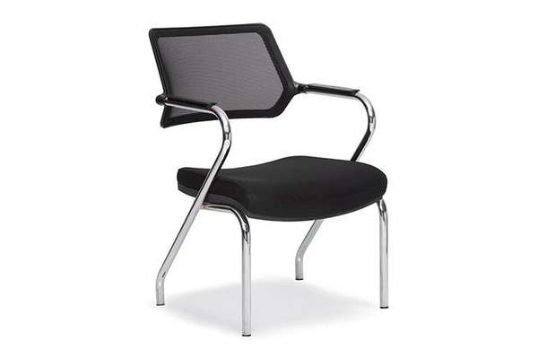 canwas krom ayaklı misafir koltuğu