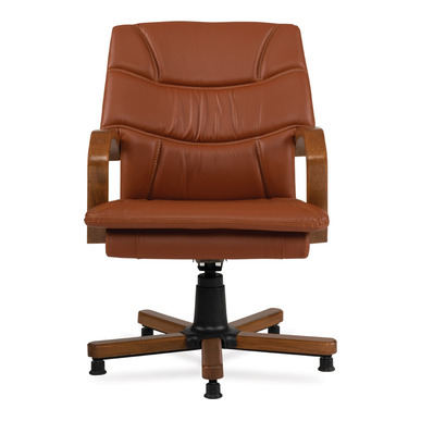 capitolin ahşap yıldız ayaklı minderli misafir koltuğu