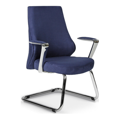 cloth krom kol u ayak misafir koltuğu