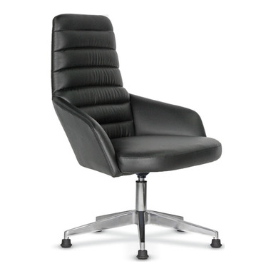 complete deri döşemeli alüminyum misafir koltuğu