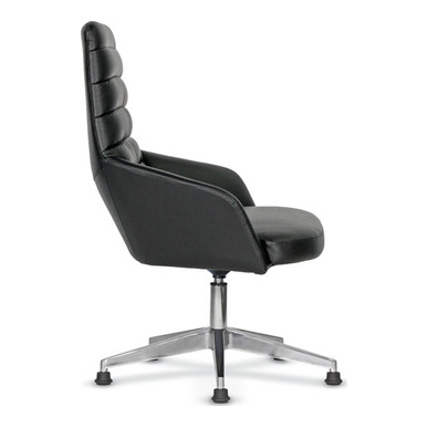 complete deri döşemeli alüminyum misafir koltuğu - küçük detay görsel 2