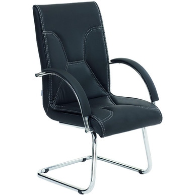 corner krom sabit ayaklı misafir koltuğu