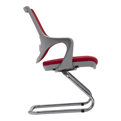 Crinca Krom U Ayak Misafir Koltuğu - küçük detay görsel 2 - Misafir Koltukları