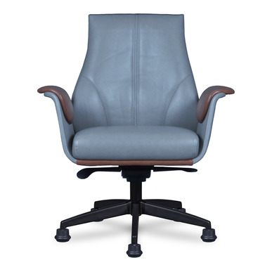 davis metal ayaklı kol deri detaylı misafir koltuğu - küçük detay görsel 2