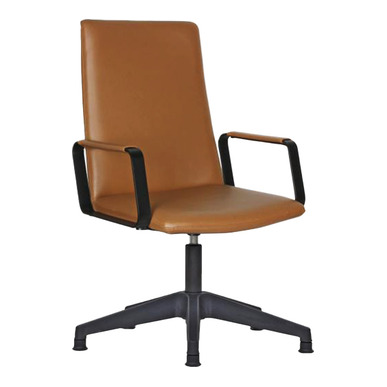 dentra siyah boyalı kol yıldız ayak misafir koltuğu