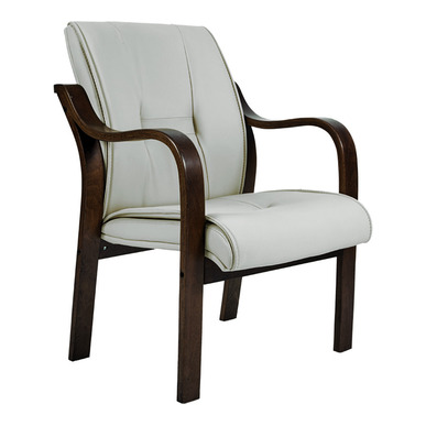 desert ahşap tekli berjer misafir koltuğu