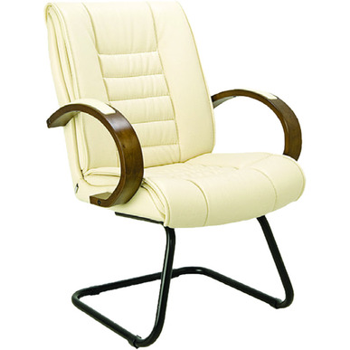 east ahşap u ayaklı misafir koltuğu