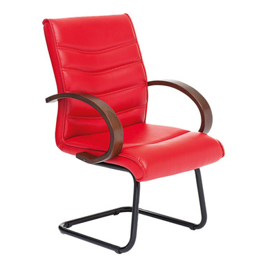 Egzotic Ahşap Sabit Ayak Misafir Koltuğu - Misafir Koltukları