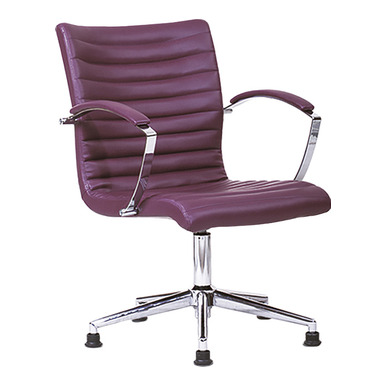 Elvanto Krom Yıldız Ayaklı Misafir Koltuğu - Misafir Koltukları