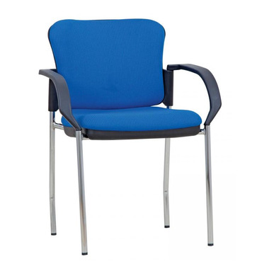 Fasten Plastik Kol Krom Boru Ayak Misafir Koltuğu - küçük detay görsel 2 - Misafir Koltukları