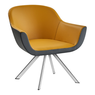 folado derili krom profil ayak misafir koltuğu