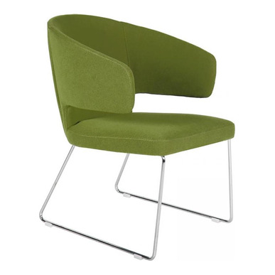 frame tel ayak kumaş döşeme misafir koltuğu