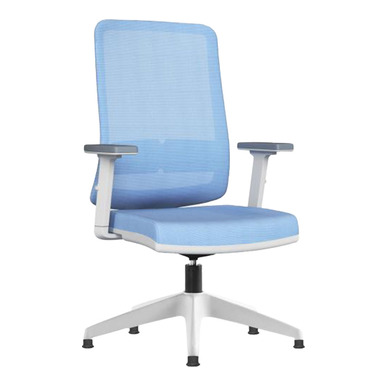 grate beyaz gövdeli ayarlı kol misafir koltuğu