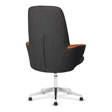 grefer kumaş alüminyum ayak misafir koltuğu - küçük detay görsel 3