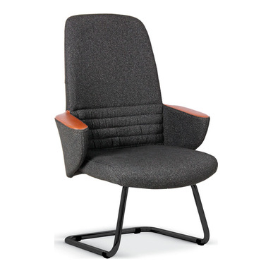 grefer kumaş metal boyalı u ayak misafir koltuğu