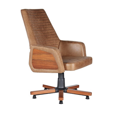 ground cilalı ahşap kol ahşap yıldız ayak misafir koltuğu