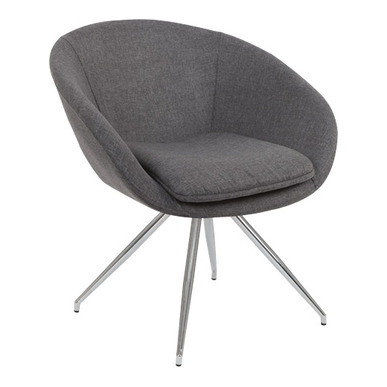 hale krom çubuk ayak misafir koltuğu