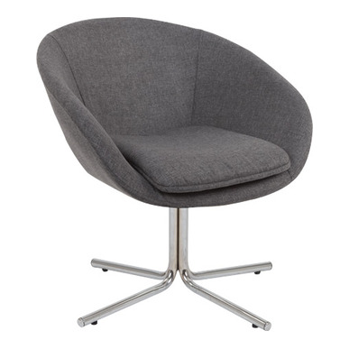 hale krom dört ayak misafir koltuğu