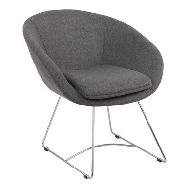 hale krom tel ayak misafir koltuğu