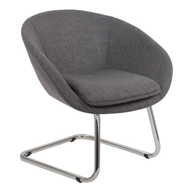 hale krom u ayak minderli misafir koltuğu