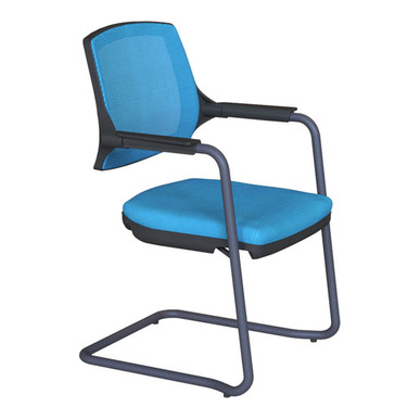 halrey boyalı l ayak sırt fileli misafir koltuğu