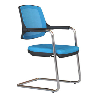 halrey krom l ayak sırt fileli misafir koltuğu